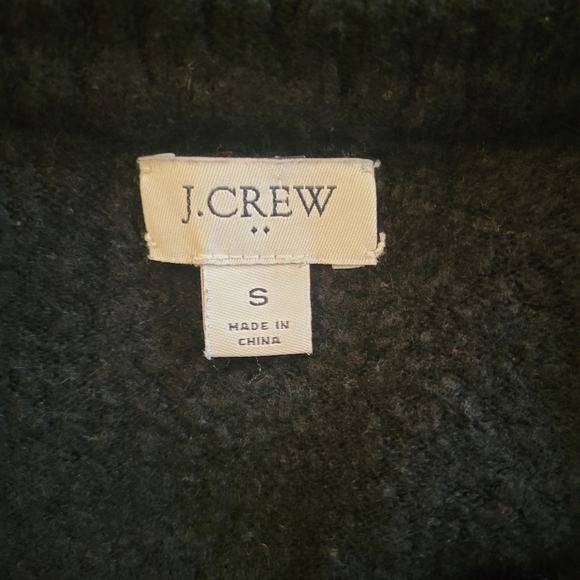 J. Crew Black Super Soft Sweater Dress Size Small - Picture 6 of 6